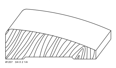 #1207 3/4 x 2 1/4