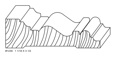 #1239 1 1/16 x 3 1/2