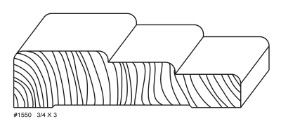 #1550 3/4 x 4