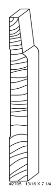 #2705 13/16 x 7 1/4