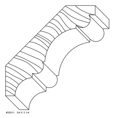 #30011 3/4 x 3 1/4