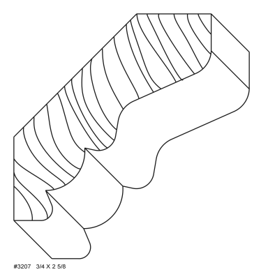 #3207 3/4 x 2 5/8