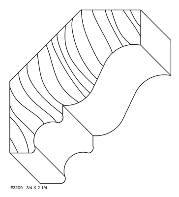 #3209 3/4 x 2 1/4