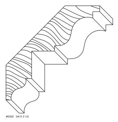 #3320 3/4 x 3 1/2