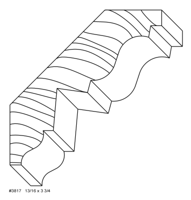 #3817 13/16 x 3 3/4