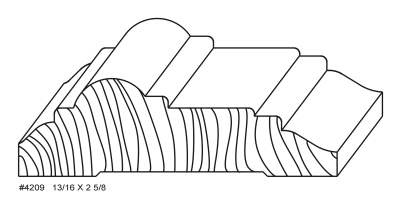 #4209 13/16 x 2 5/8