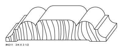 #4311 3/4 x 3 1/2