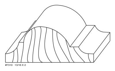 #7310 13/16 x 2