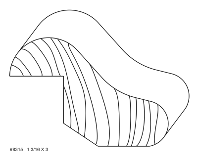 # 8315   1 3/16 x 3